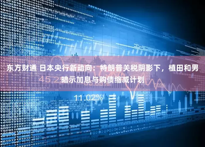 东方财通 日本央行新动向：特朗普关税阴影下，植田和男暗示加息与购债缩减计划